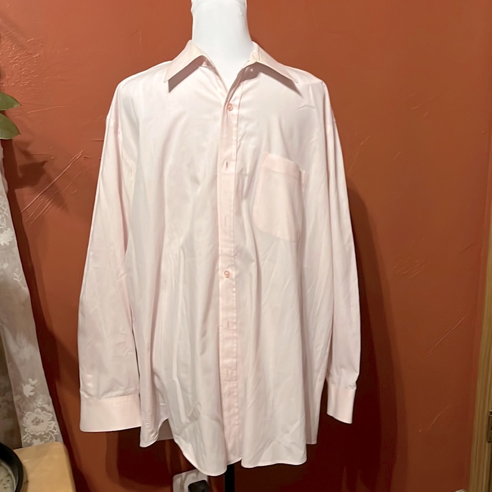 LUCASINI PINK BUTTON DOWN SHIRT…………122